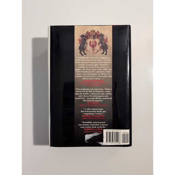 Faust’s Metropolis: A History of Berlin - HC DJ - 1998 1st Ed Avalon - Picture 3 of 10